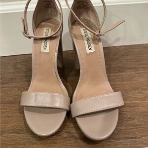 Steve Madden Nude Heeled Sandals
